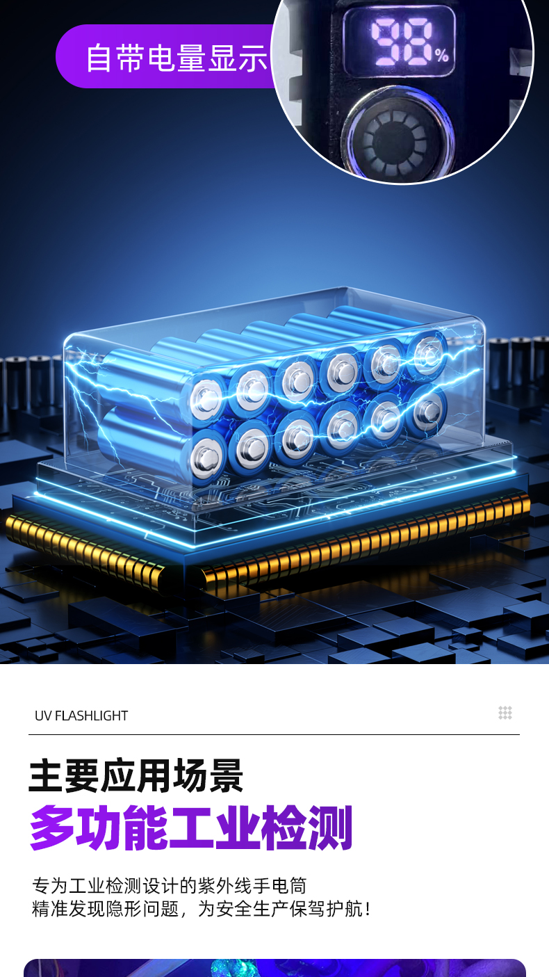 大容量的锂电池组供电